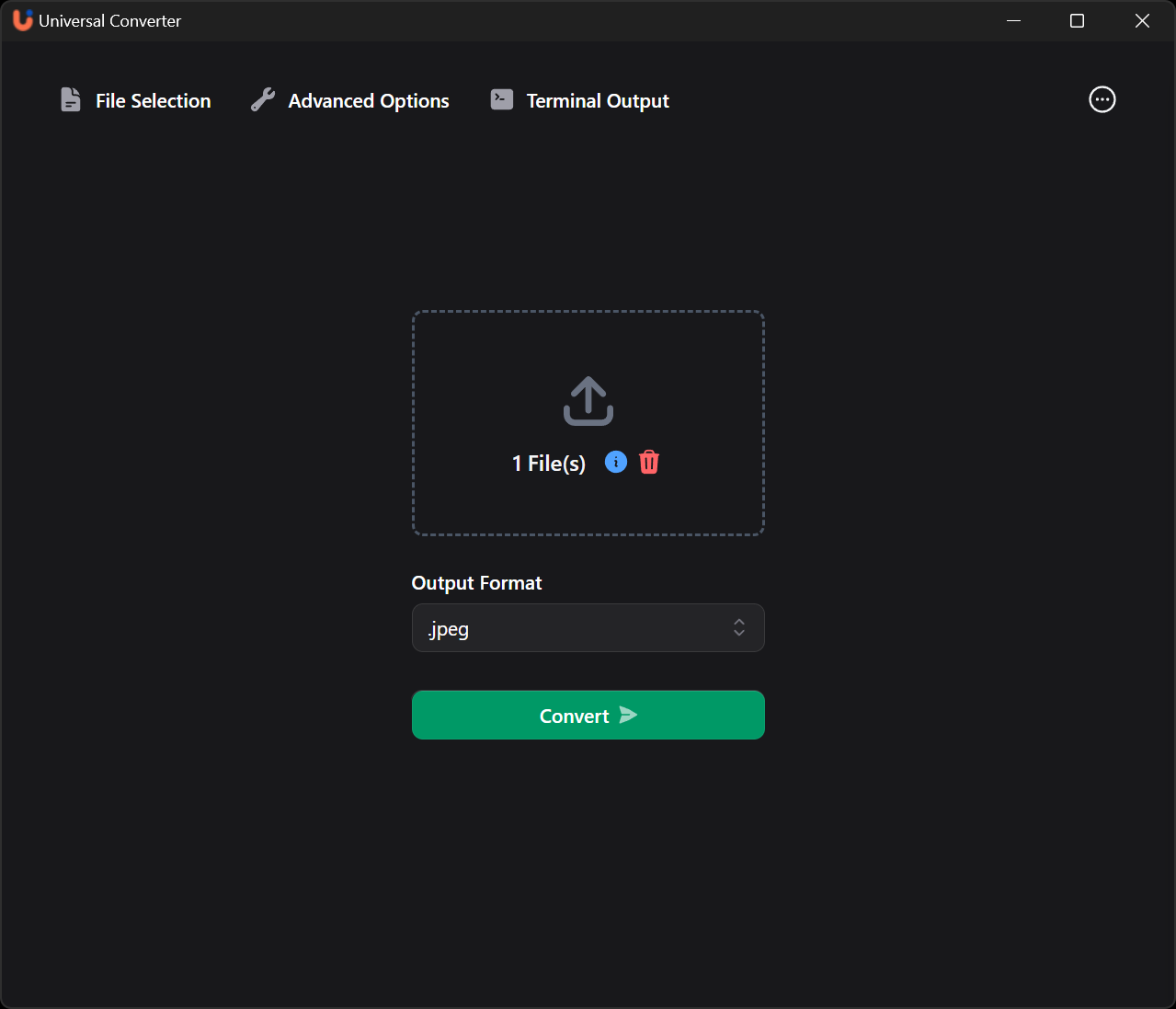 Universal Converter Interface